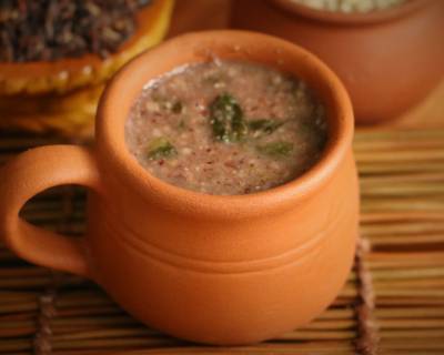 Black Rice, Barley & Flax Seeds Congee Recipe