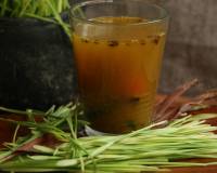 वीट ग्रास रसम रेसिपी - Wheat Grass Rasam (Recipe In Hindi)