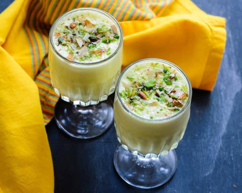 Kesar Elaichi Lassi Recipe