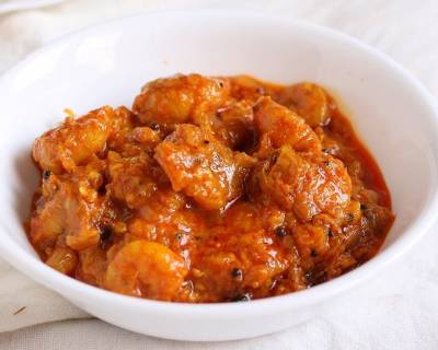 Goan Prawns Balchao Recipe (Prawns Pickle)