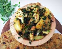 Aloo Gobhi Methi Tuk Recipe