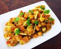 Chana Aur Aloo Ki Sookhi Sabzi Recipe