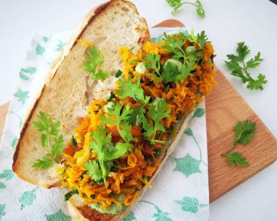 Crunchy Carrots In Hot Dogs Buns Recipe