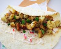 Spicy Potato Wraps Recipe