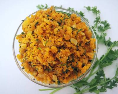 जुन्का रेसिपी - Spicy Gram Flour Sabzi (Recipe In Hindi)