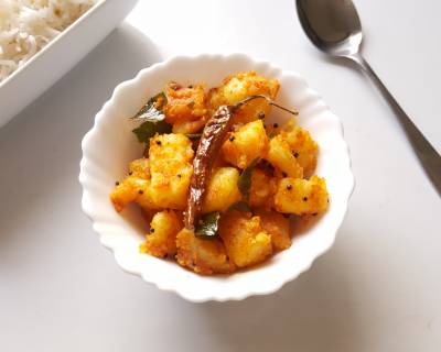Bangaladumpa Thalimpu Recipe - Potato Stir Fry