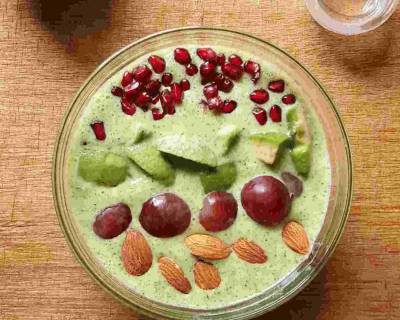 Broccoli Oats Smoothie Bowl Recipe