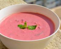 चकुंदर और गाजर का रायता रेसिपी - Beetroot Carrot Raita (Recipe In Hindi)