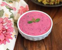 Beetroot Carrot Raita Recipe