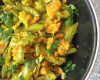 Besan Aur Mirch Ki Sabzi Recipe