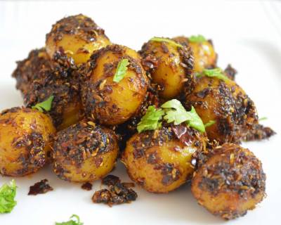 Chatpata Baby Potato Recipe