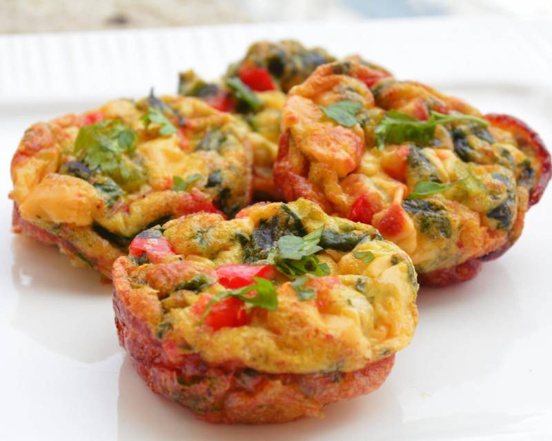 Egg Muffin With Vegetables Recipe