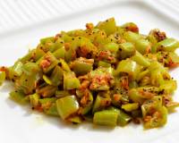 हरी मिर्च की सब्ज़ी रेसिपी - Green Chilli Vegetable (Recipe In Hindi)