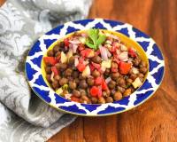 Protein‑Rich Kala Chana Salad Recipe | Black Chickpea Chaat