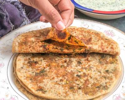 Besan Methi Paratha Recipe 