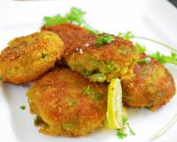 Sweet Potato & Peas Cutlet Recipe