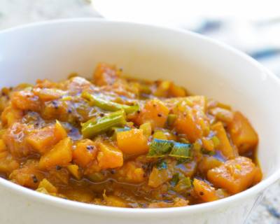 Tangy Tamarind Pumpkin Curry Recipe