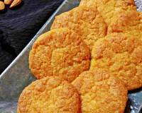 Eggless Almond Coconut Cookies Recipe