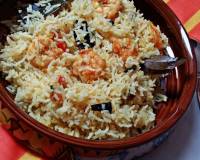 Prawns Pulao Recipe - Spicy Prawns Rice