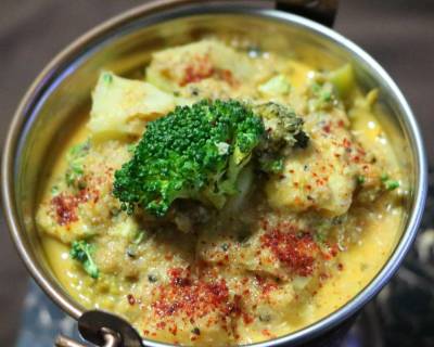 Broccoli Paneer And Peanut Masala Recipe