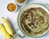 Lauki and Whole Green Moong Dal Cheela Recipe