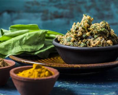 Palak Bhajia Recipe - Spinach Pakoras