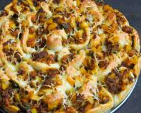 Cheesy & Spicy Pull Apart Bread Recipe With Indian Spices