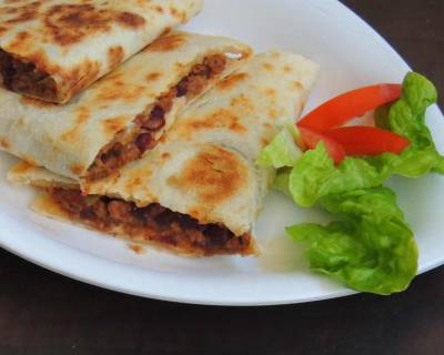 Cheese And Black Beans Quesadillas Recipe