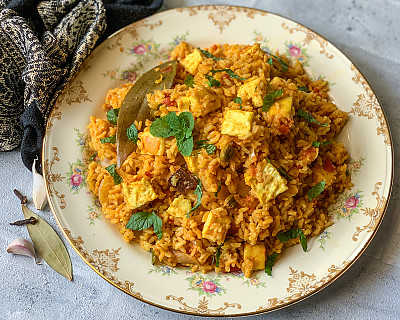 Paneer Biryani Recipe