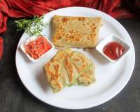 Broccoli And Aloo Lifafa Paratha Recipe