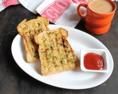 Chilli Garlic Toast Recipe