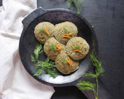 Green Moong Dal And Vegetable Idli Recipe