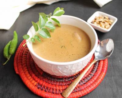 मूंगफली की करी रेसिपी - Peanut Curry (Recipe In Hindi)