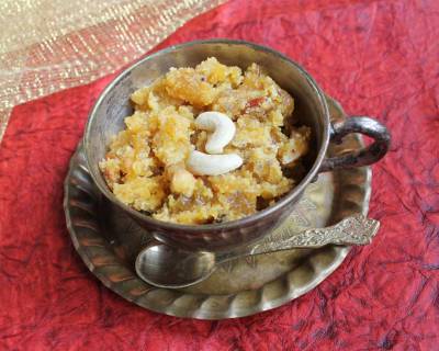 Pumpkin Halwa (Kaddu Ka Halwa) Recipe