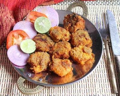 Rava Fried Prawns Recipe