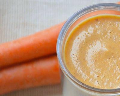 Carrot Cashew Smoothie Recipe