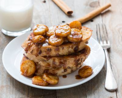 Caramelized Banana French Toast Recipe