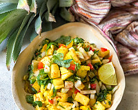 Spicy Grilled Pineapple Salsa Recipe