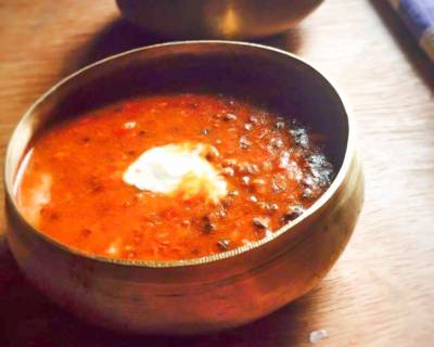 दाल मखनी रेसिपी - Dal Makhani Without Onion And Garlic (Recipe In Hindi)