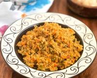 Spicy Dalia Pulao Recipe - Broken Wheat Pulao 