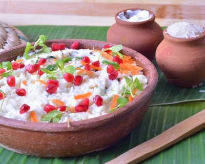 Curd Rice Recipe With Mint Flavour