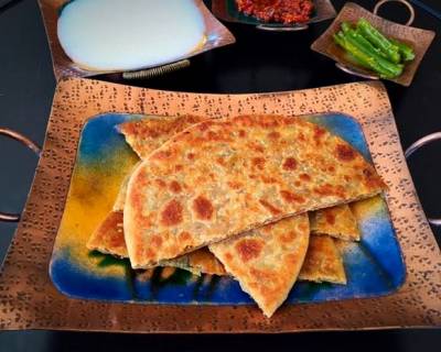 Papad Parathas Recipe