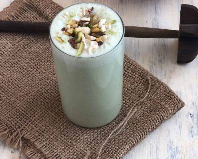 Sweet Mint Lassi Recipe