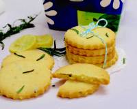 Lemon And Rosemary Shortbread Cookies Recipe
