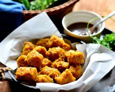 Karela Muthia Recipe - Bitter Gourd Steamed Dumplings