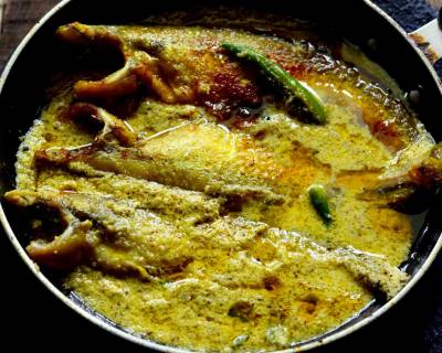 Posto Pabda (Bengali Fish Curry In Poppy Seeds Paste)
