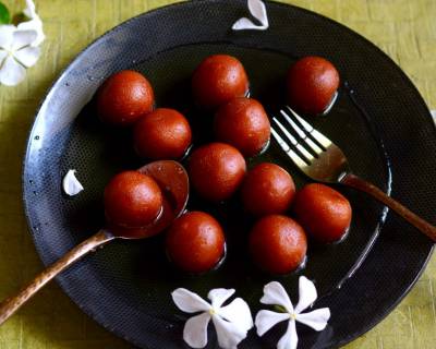 Shakarkandi Ke Gulab Jamun Recipe (Sweet Potato Gulab Jamun)