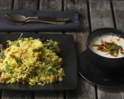 Gujarati Wadi Pulao Recipe