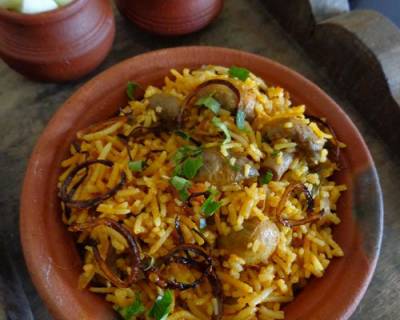 Mushroom Biryani Recipe