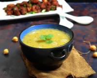 काबुली चना सूप रेसिपी - Chickpea Soup Recipe